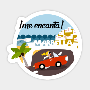 Me Encanta Marbella Sticker